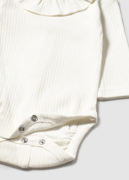 MAYORAL NEWBORN BASIC RUFFLE BODYSUIT
