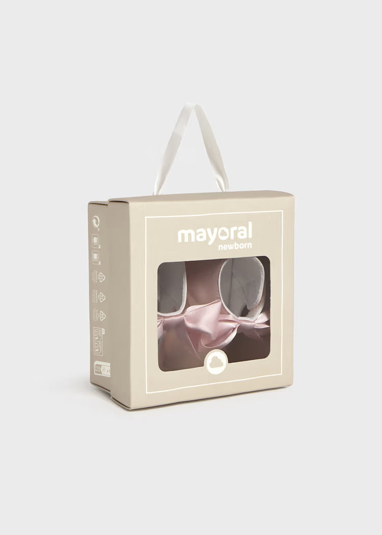 MAYORAL NEWBORN CEREMONY BOW MARY JANES