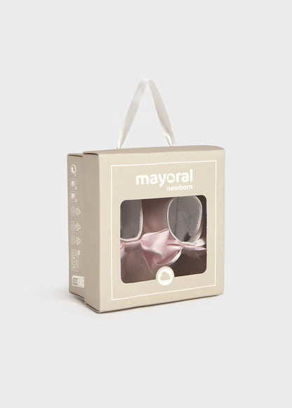 MAYORAL NEWBORN CEREMONY BOW MARY JANES