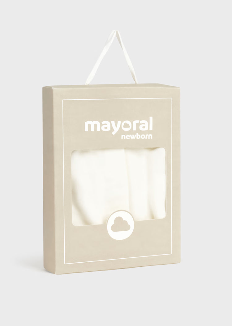 MAYORAL NEWBORN COLLARED BODYSUIT