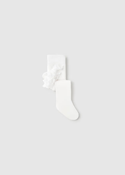 MAYORAL NEWBORN FRILLY TIGHTS