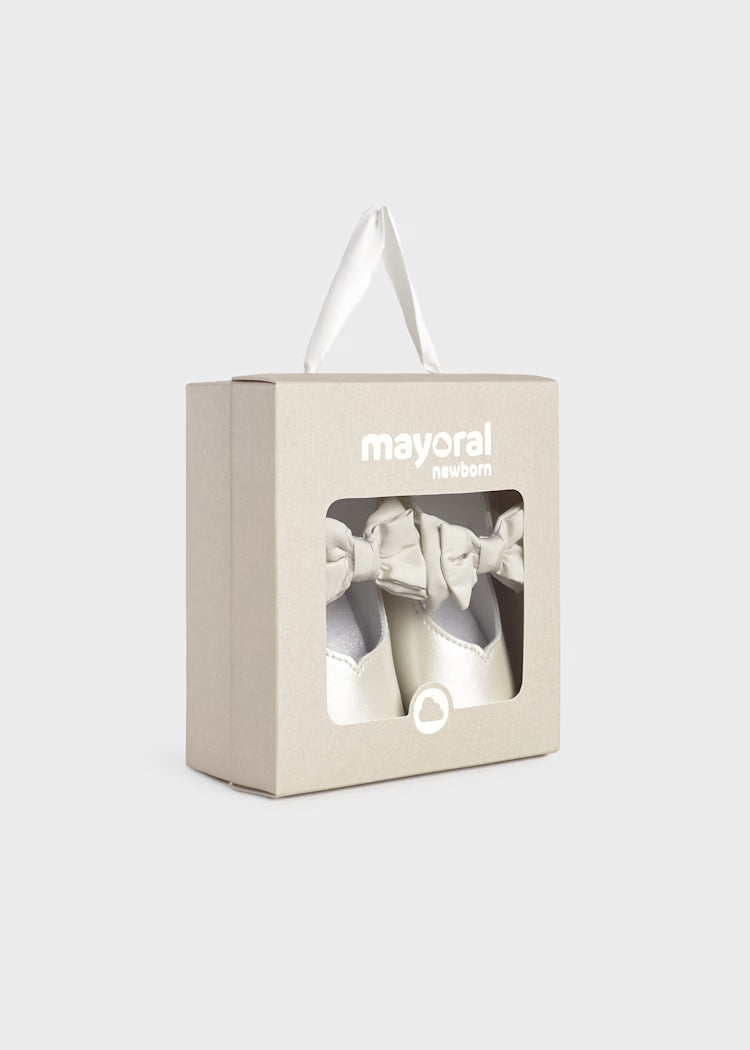 MAYORAL NEWBORN GIRLBOW MARY JANES
