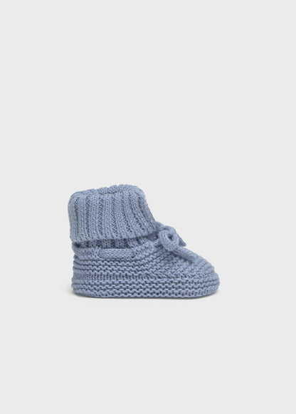 MAYORAL NEWBORN KNITTED BOOTIES