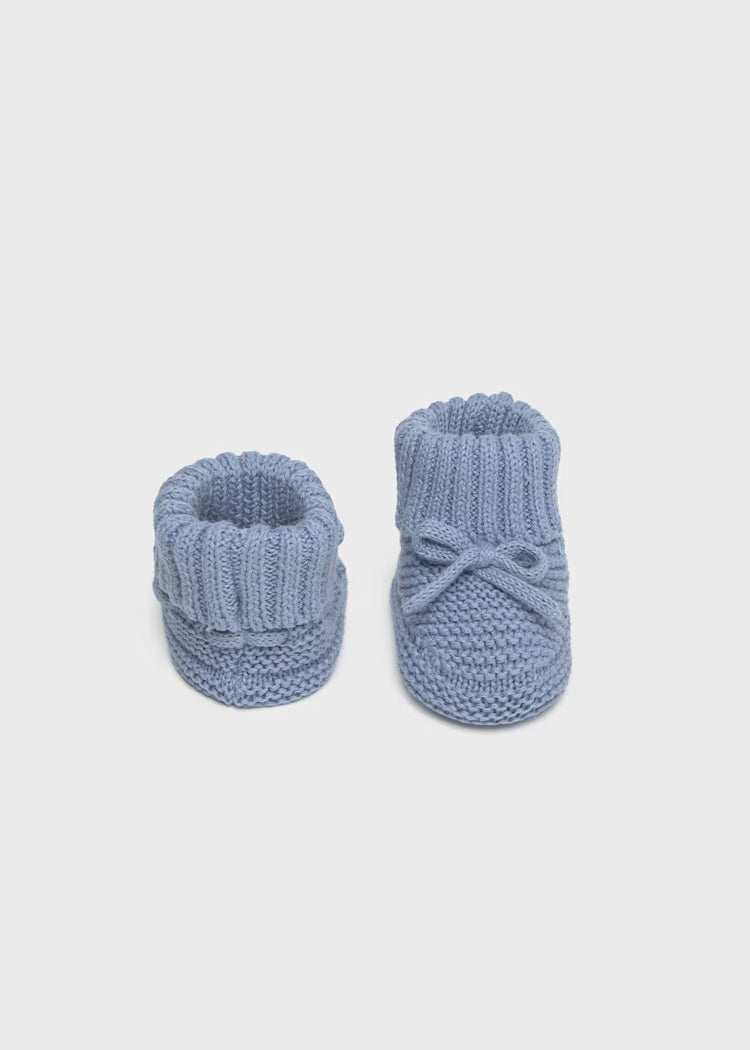MAYORAL NEWBORN KNITTED BOOTIES