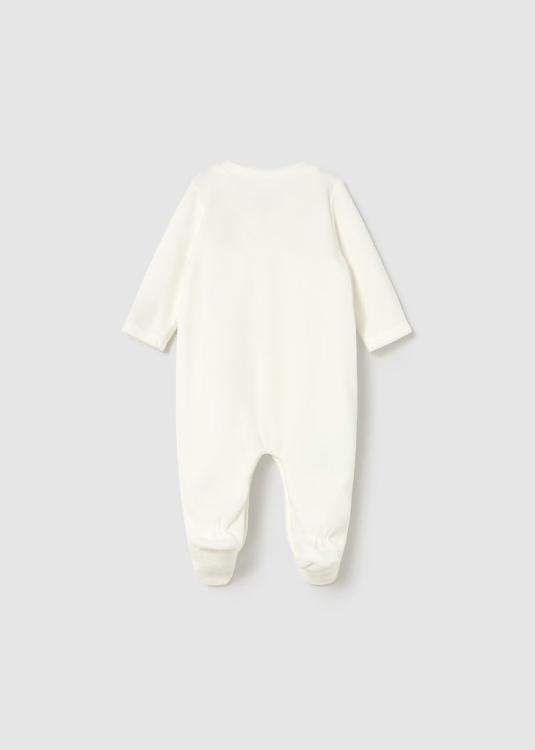 MAYORAL NEWBORN SET OF 2 ROMPERS WITH FEET