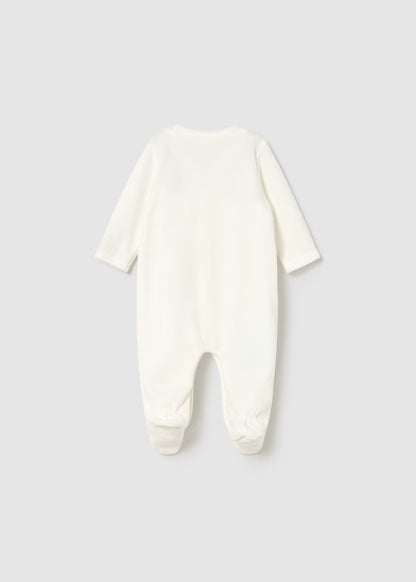 MAYORAL NEWBORN SET OF 2 ROMPERS WITH FEET