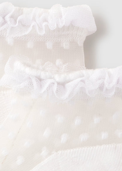 MAYORAL NEWBORN PLUMETI SOCKS