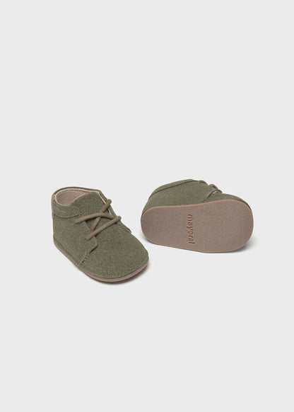 MAYORAL NEWBORN SUEDE BOOTS