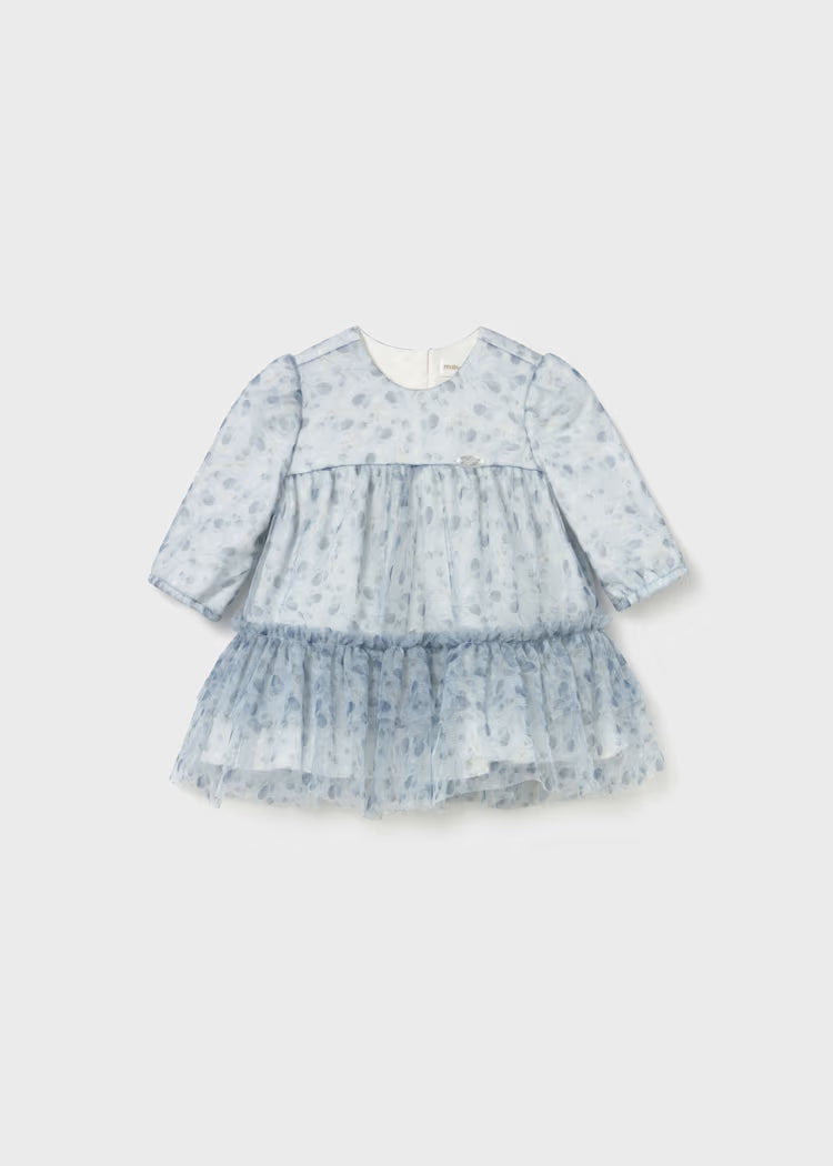 MAYORAL NEWBORN TULLE DRESS