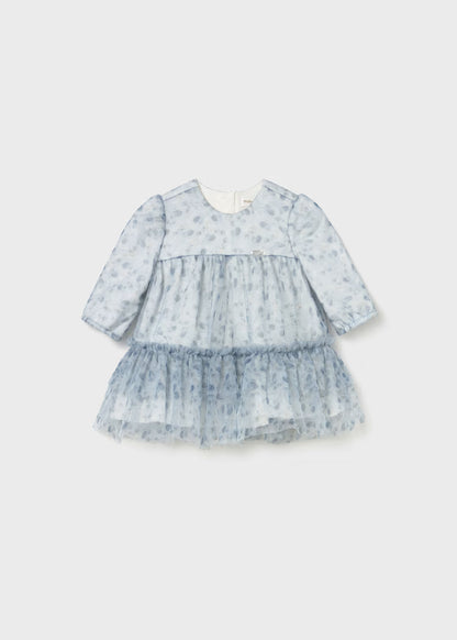 MAYORAL NEWBORN TULLE DRESS