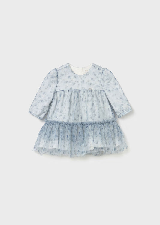 MAYORAL NEWBORN TULLE DRESS