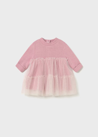 MAYORAL NEWBORN TULLE DRESS