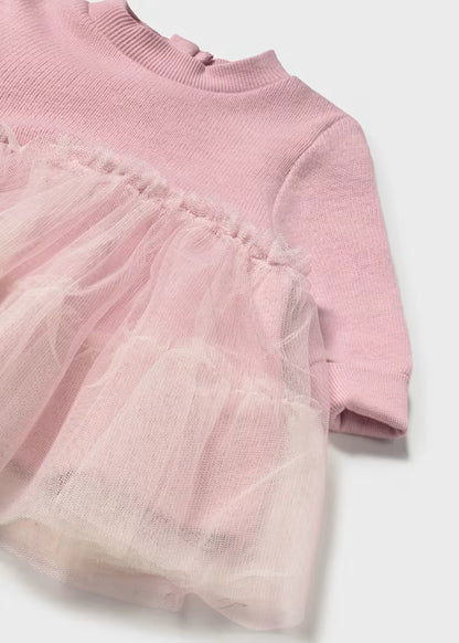 MAYORAL NEWBORN TULLE DRESS