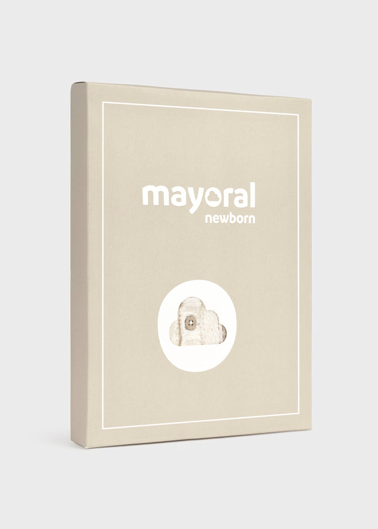 MAYORAL NEWBORN UNISEX SNAIL SET 3 PIECES