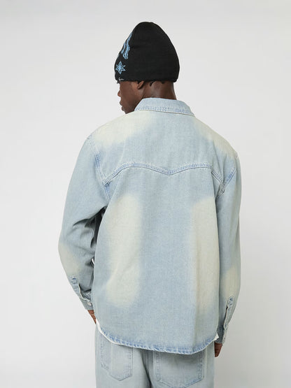 KARL KANI OG K WESTERN DENIM OVERSHIRT
