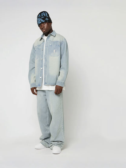 KARL KANI OG K WESTERN DENIM OVERSHIRT