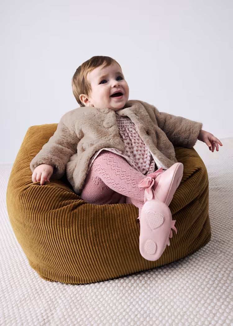 MAYORAL BABY GIRLS FUR COAT