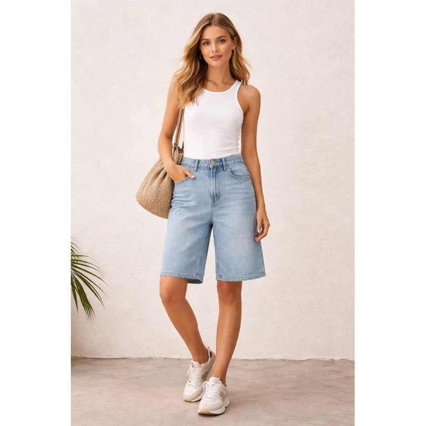 PEPE JEANS WOMAN LEXA RELAXED BERMUDA