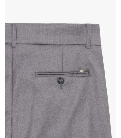 GIANNI LUPO PLEATED TROUSERS WITH TURN-UP HEM