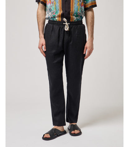 GIANNI LUPO NOS LINEN DRAWSTRING TROUSERS