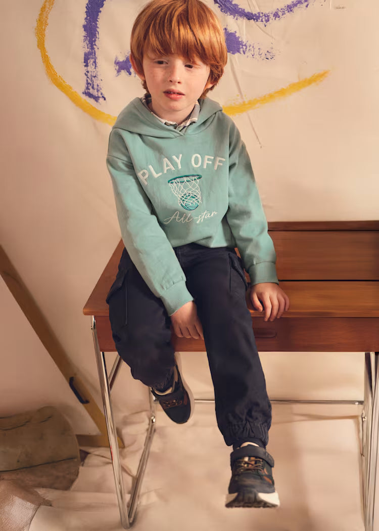 MAYORAL KIDS STRUCTURED CARGO PANTS