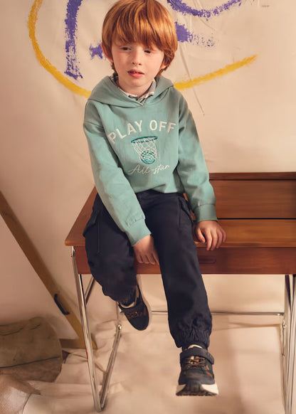 MAYORAL KIDS STRUCTURED CARGO PANTS