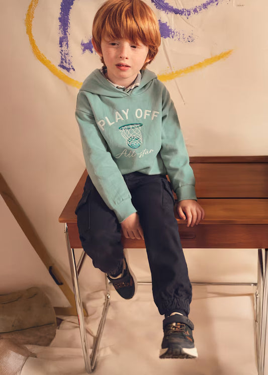 MAYORAL KIDS STRUCTURED CARGO PANTS