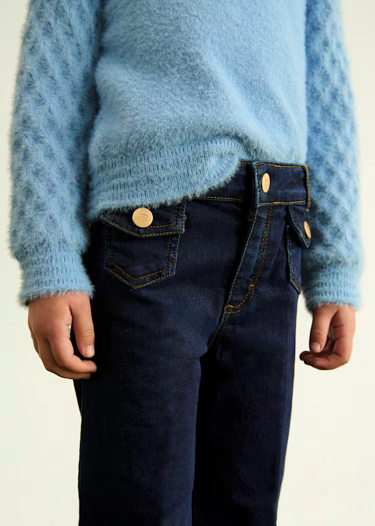 ABEL&LULA BY MAYORAL PALAZZO DENIM TROUSER