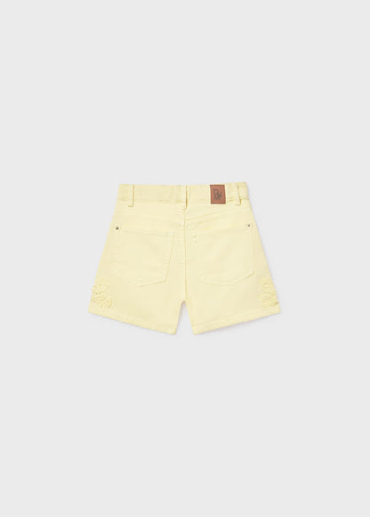 MAYORAL GIRLS FLOWER SHORT PANTS