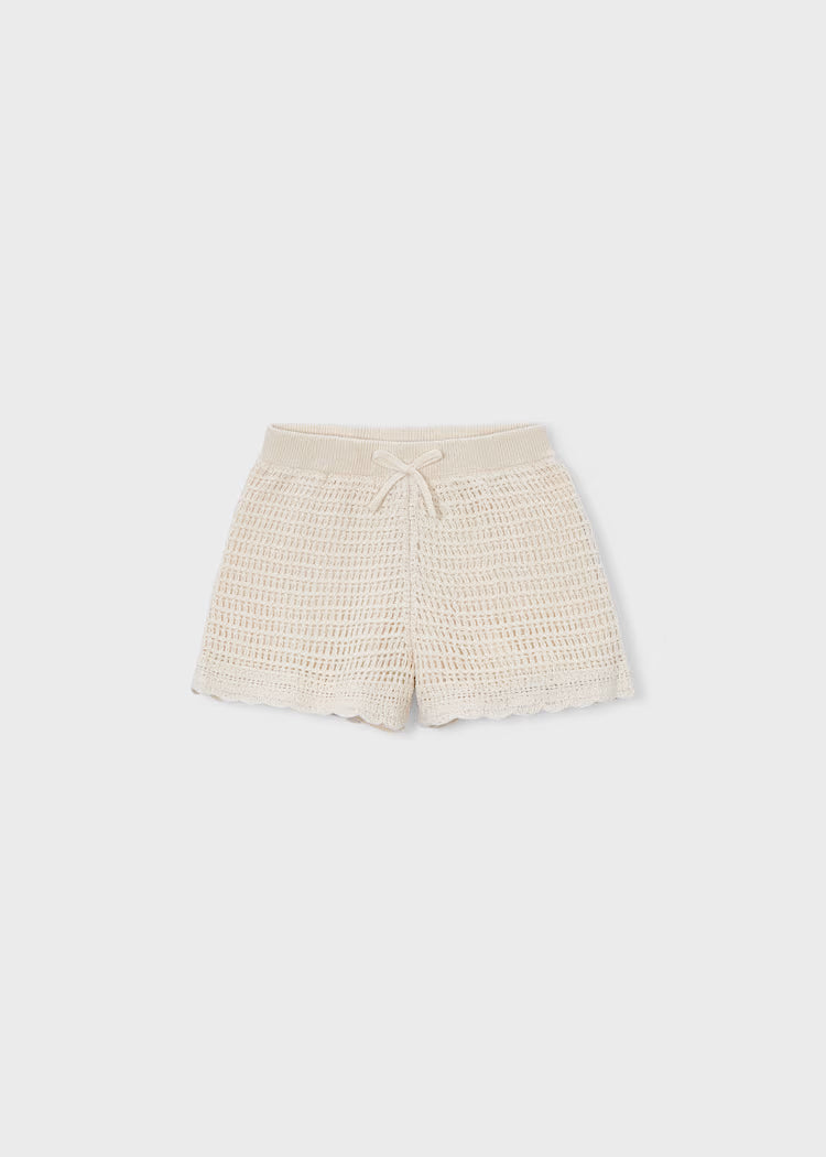 MAYORAL GIRLS KNITTED SHORT