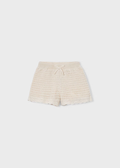 MAYORAL GIRLS KNITTED SHORT