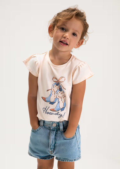 _MAYORAL GIRLS BASIC JEAN SHORT