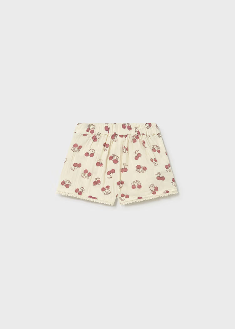 MAYORAL GIRLS CHERRY SHORTS