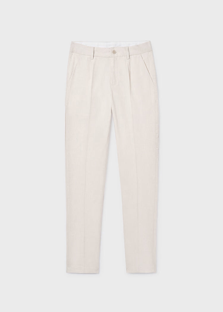 MAYORAL BOYS LINEN SUITING TROUSER
