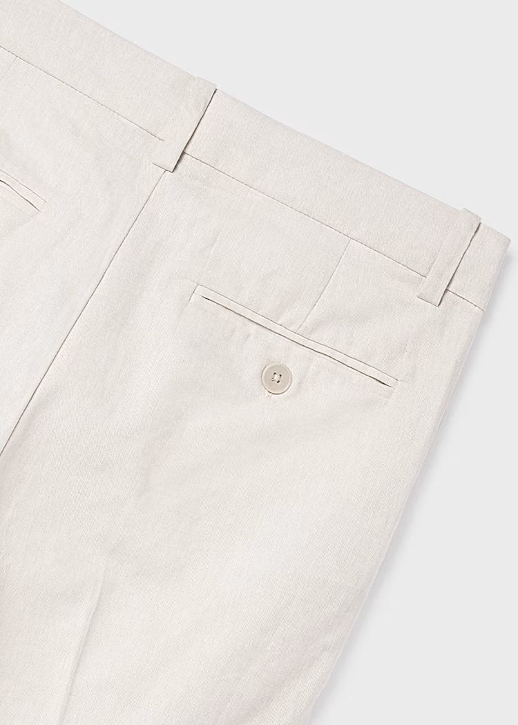 MAYORAL BOYS LINEN SUITING TROUSER