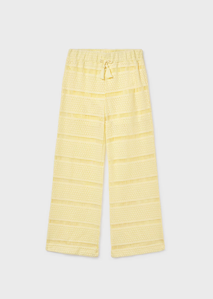 _MAYORAL LONG CROCHET STYLE PANTS