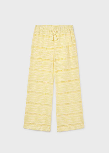 _MAYORAL LONG CROCHET STYLE PANTS