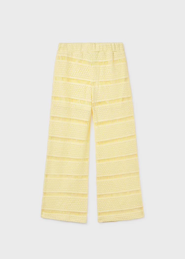 _MAYORAL LONG CROCHET STYLE PANTS