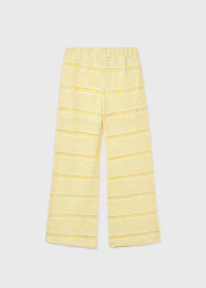 _MAYORAL LONG CROCHET STYLE PANTS