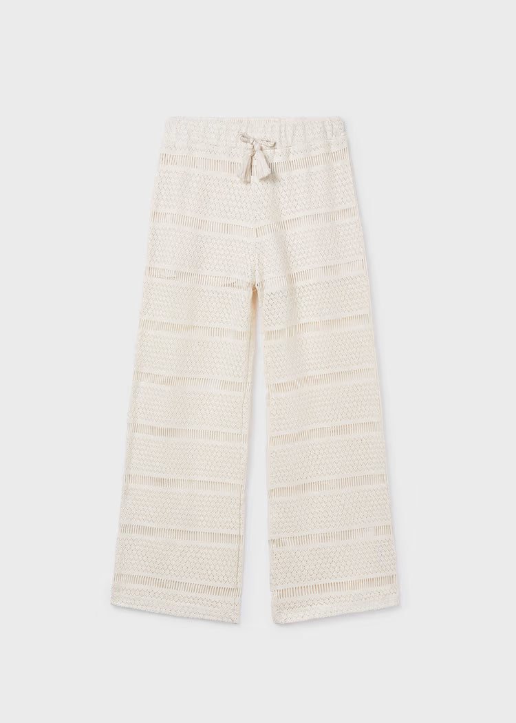 MAYORAL LONG CROCHET TROUSER