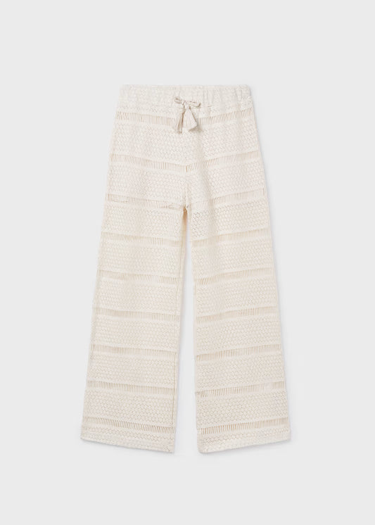 MAYORAL LONG CROCHET TROUSER