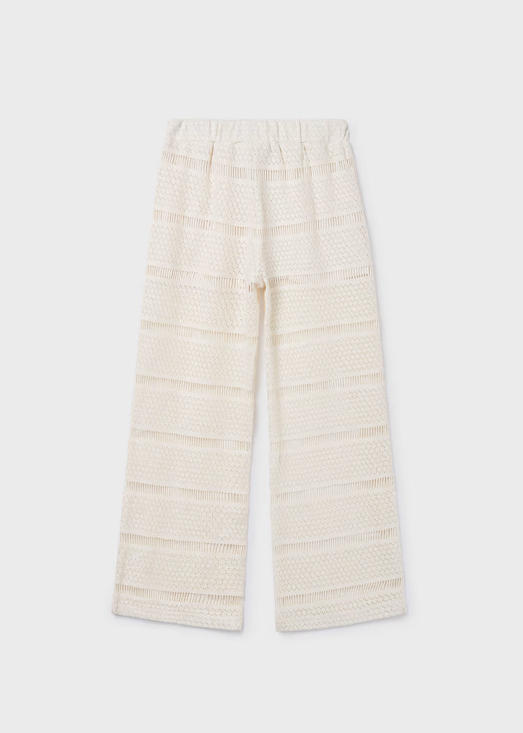 MAYORAL LONG CROCHET TROUSER