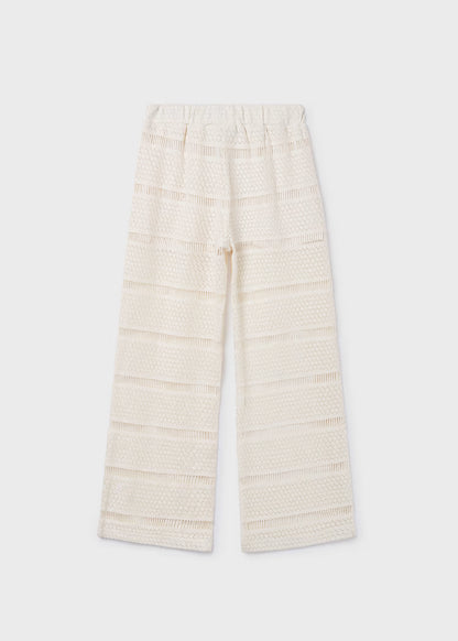 MAYORAL LONG CROCHET TROUSER