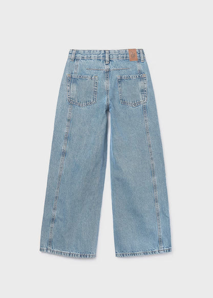 MAYORAL GIELA WIDE LEG DENIM PANTS