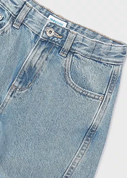 MAYORAL GIELA WIDE LEG DENIM PANTS