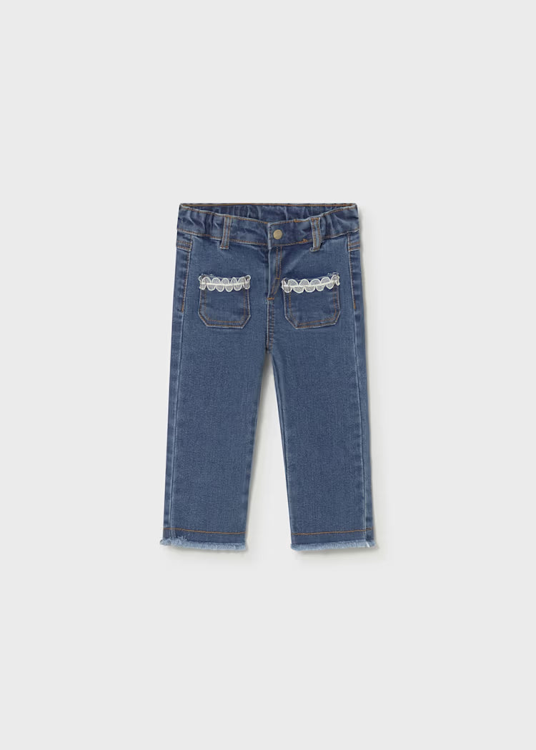 MAYORAL GIRLS DENIM PANTS