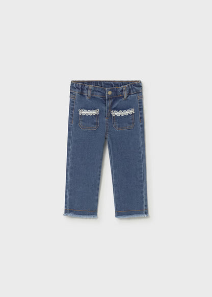 MAYORAL GIRLS DENIM PANTS