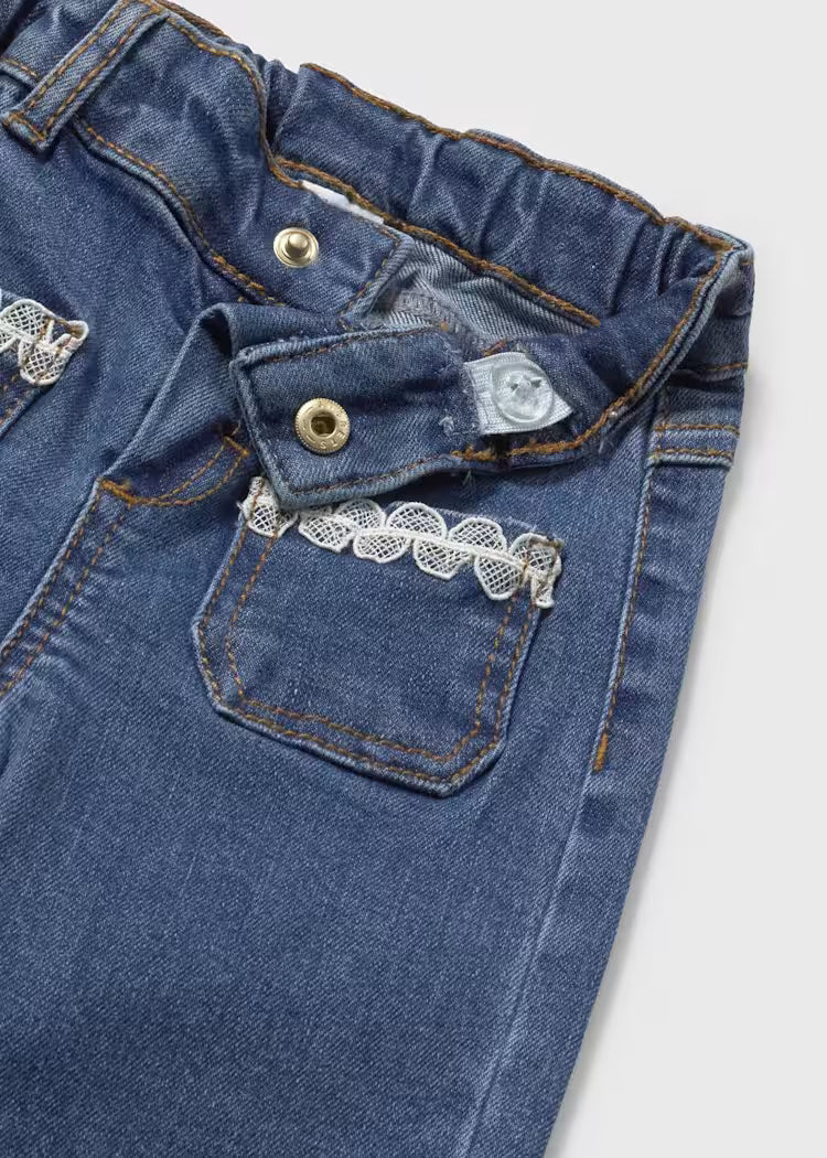 MAYORAL GIRLS DENIM PANTS