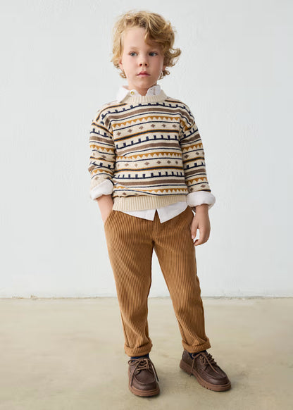 MAYORAL KIDS SOFT CORDUROY SMART PANTS