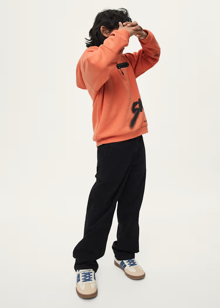 MAYORAL KIDS SMART WIDE LEG CHINO PANTS
